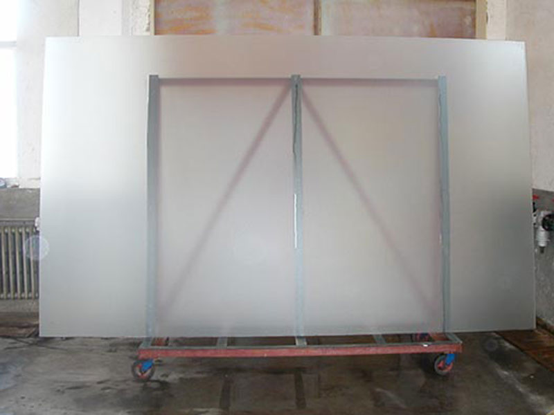 Glass sandblasting machine sandblasting effect picture_01