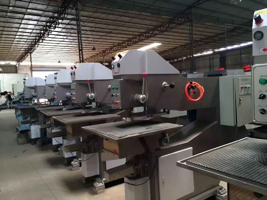 Glass Drilling Machine glass compression mechanism