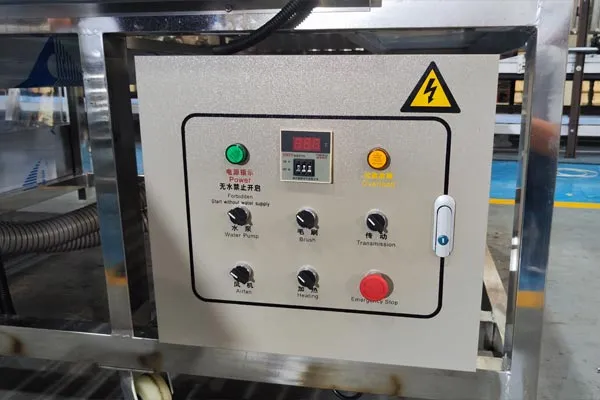 glass washing machine air drying system