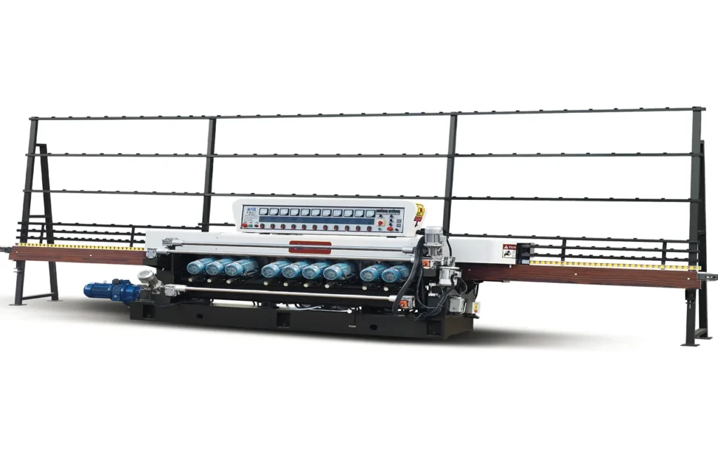 lifting type glass beveling machine mais
