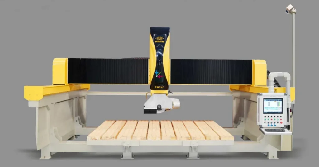 mono block 5 axis bridge saw