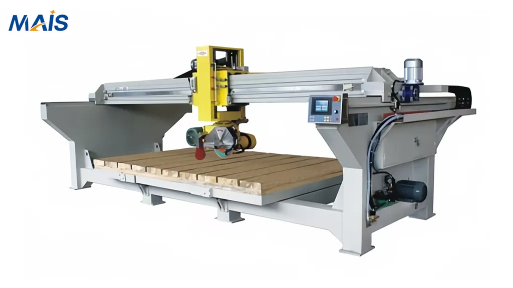 integrated automatic bridge saw