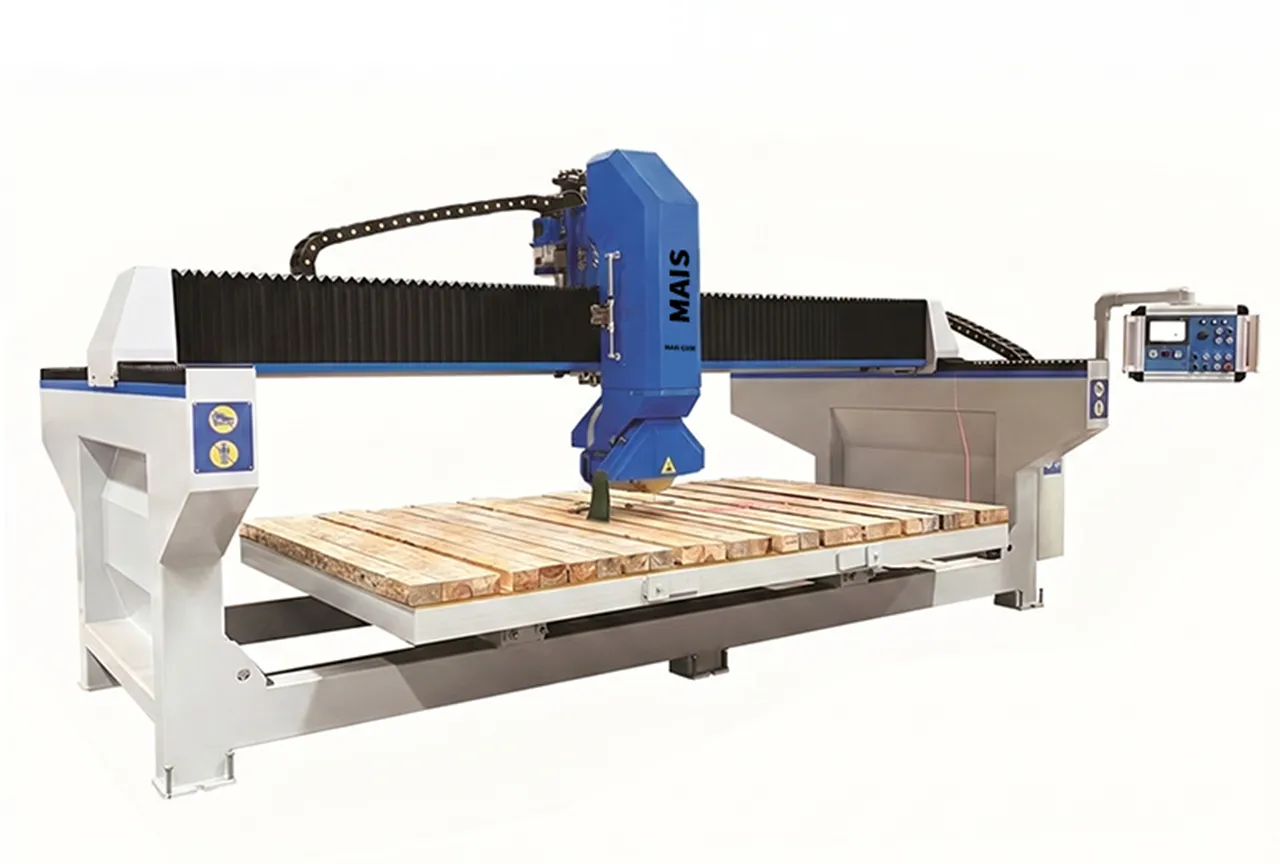 3 Axis Sintered Stone Slab Bridge Saw