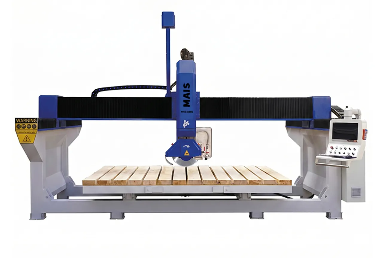 4 Axis Sintered Stone Slab Bridge Saw
