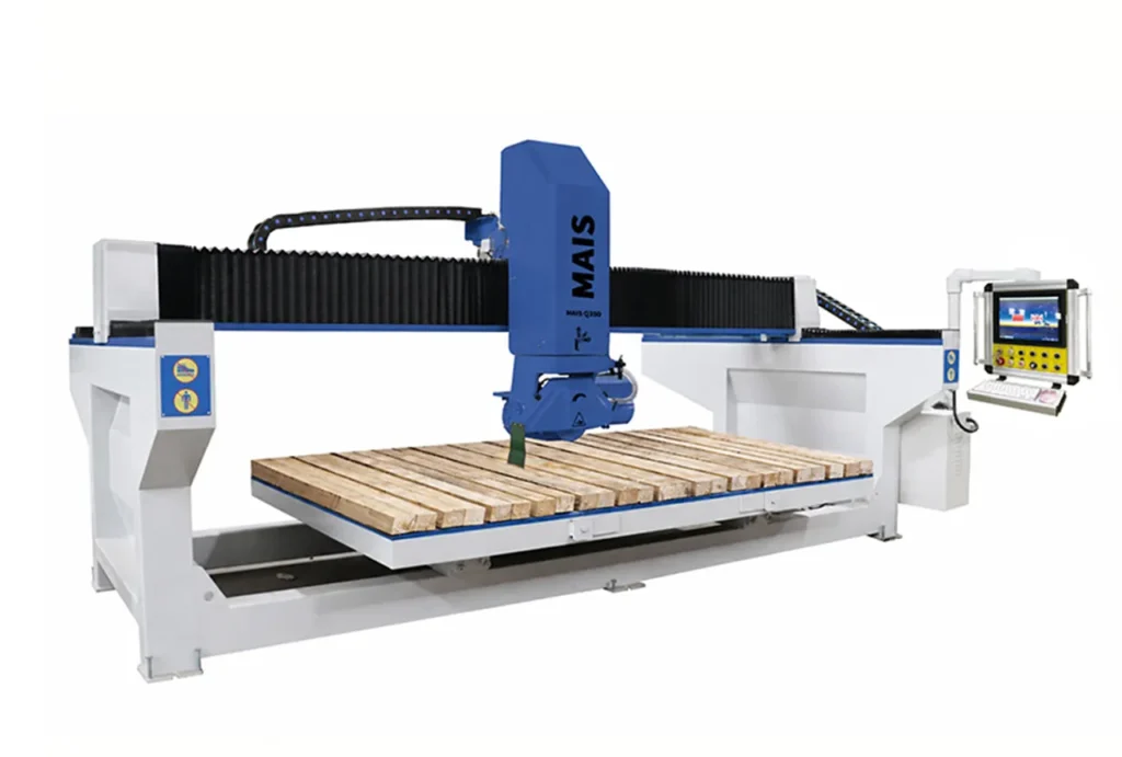 5 Axis Sintered Stone Slab Bridge Saw