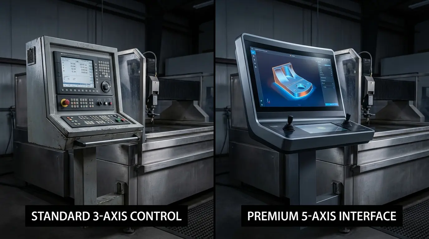 high-pressure water jet cutting machines manufacturers software controller