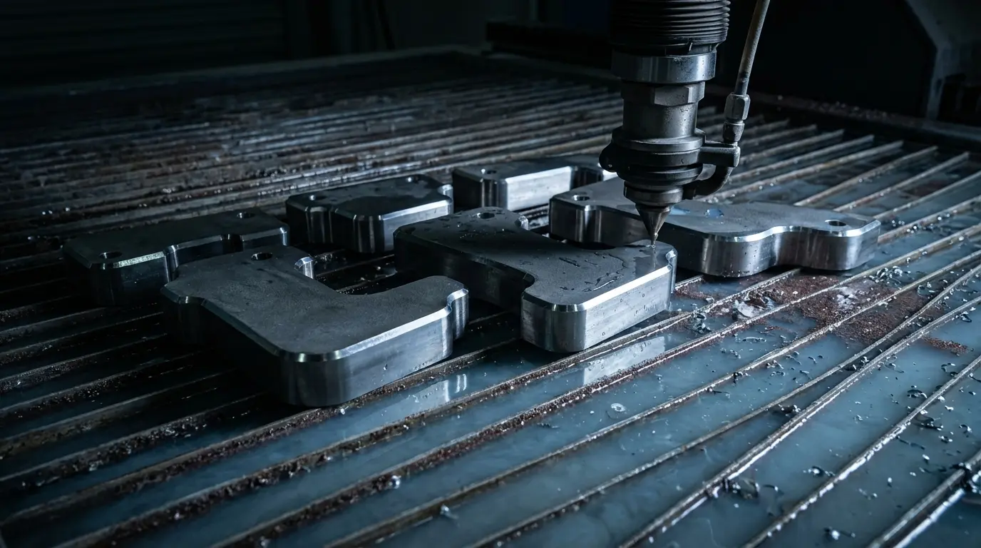 high-pressure water jet cutting machines manufacturers aerospace parts